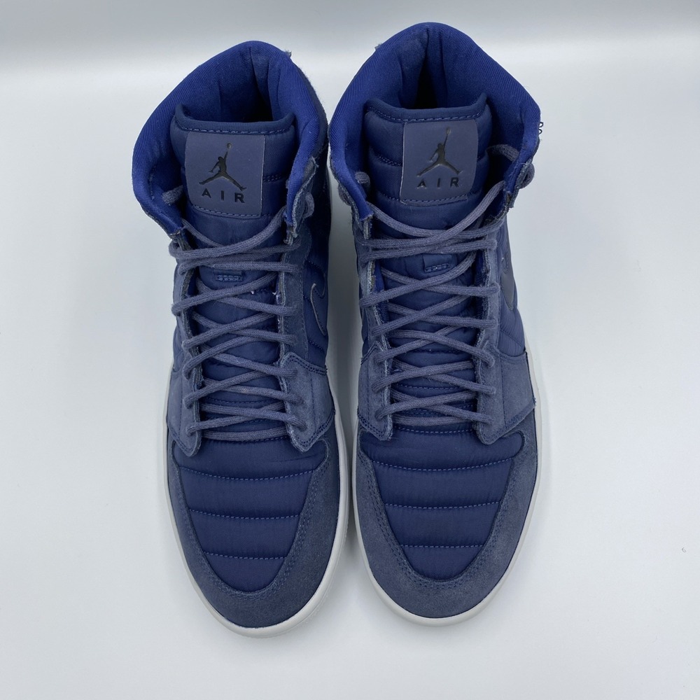 Nike Air Jordan 1 High Strap Retro Midnight Navy Shoes Men's Size 12 342132-400 - Picture 4 of 8